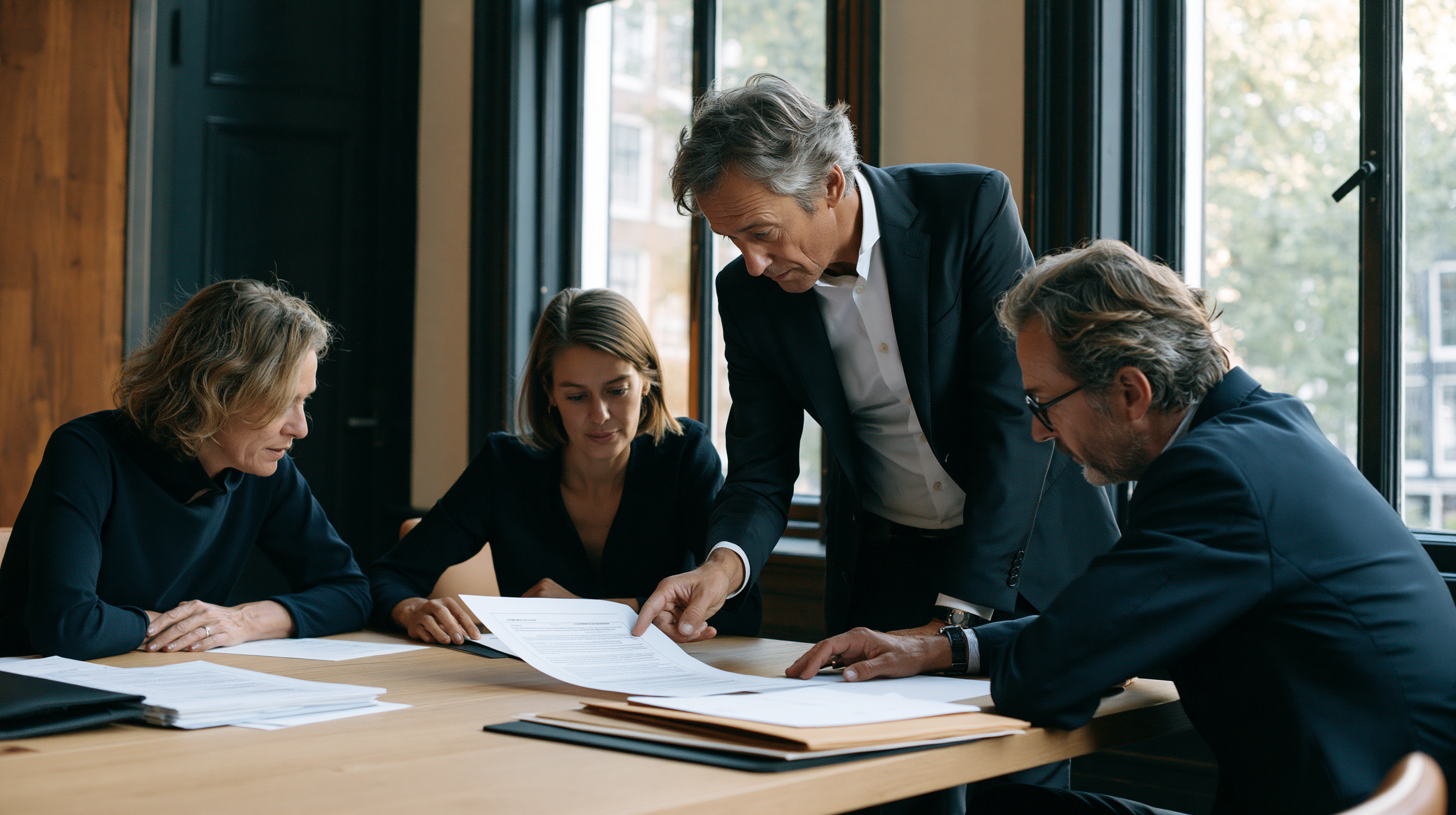 Werkwijze — hoe Aither de kring opbouwt